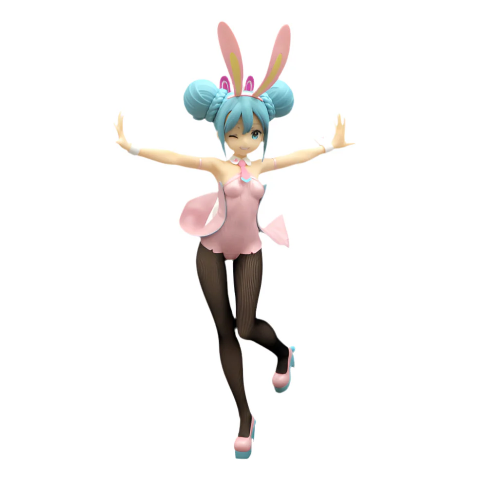 Hatsune Miku BiCute Bunnies Wink Pearl Pink Figure