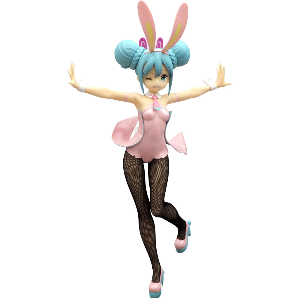 Hatsune Miku BiCute Bunnies Wink Pearl Pink Figure
