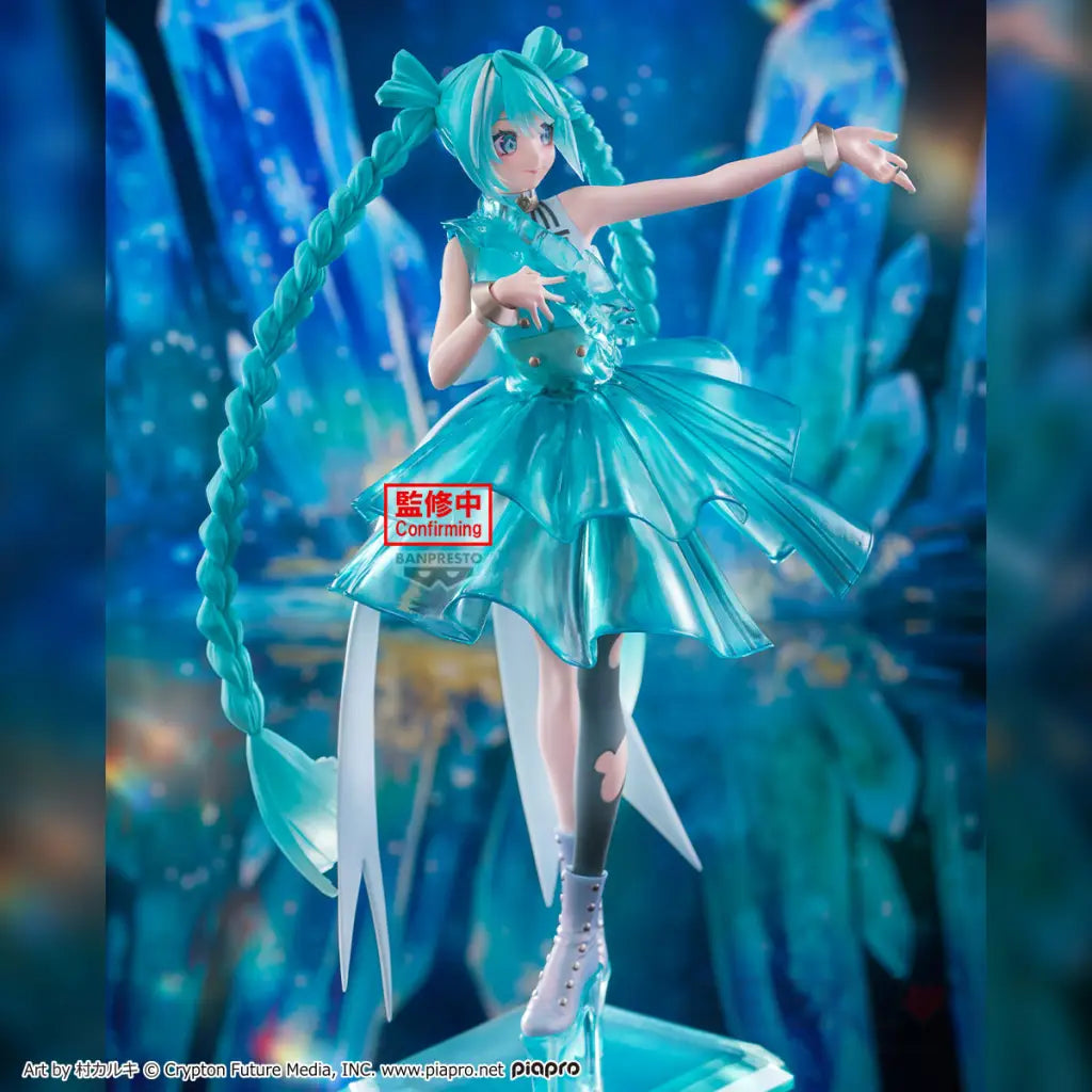 Hatsune Miku Clearluxe Emerald Gem Figure