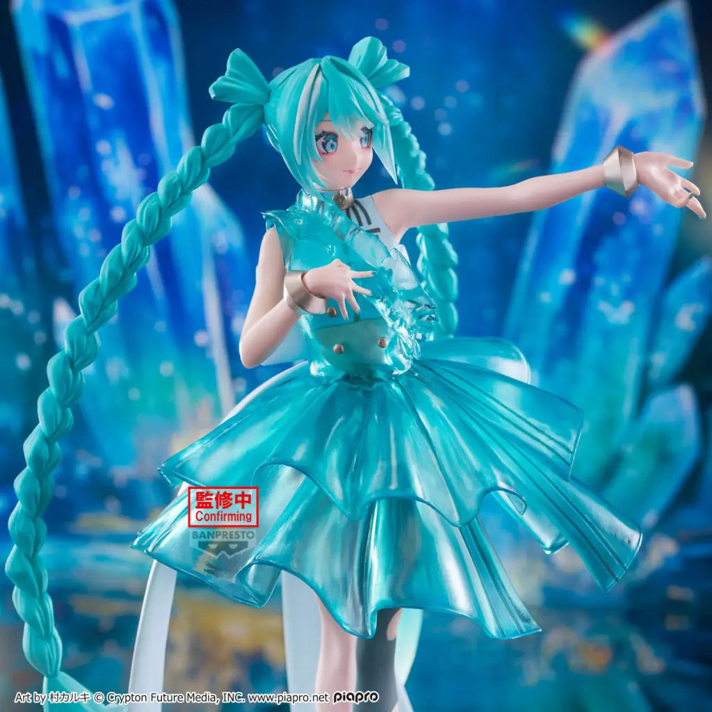 Hatsune Miku Clearluxe Emerald Gem Figure