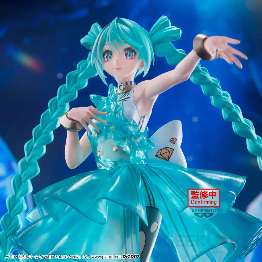 Hatsune Miku Clearluxe Emerald Gem Figure